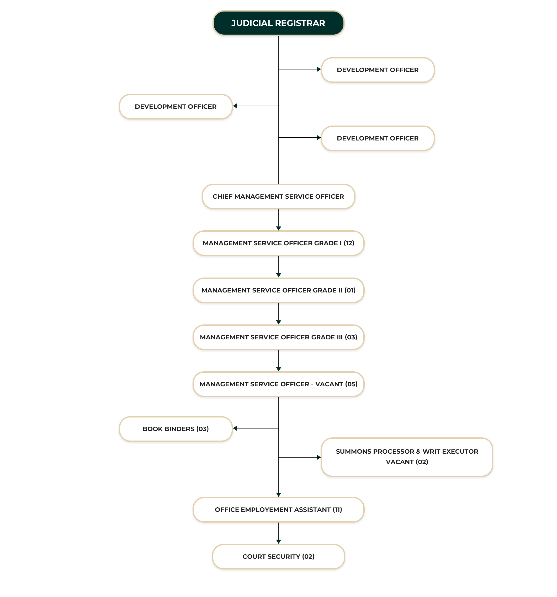 District Court Kantale ORGANIZATIONAL STRUCTURE